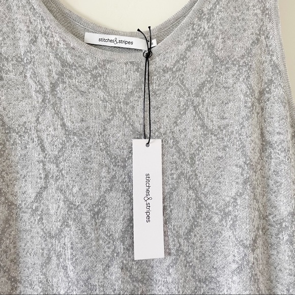 Stitches & Stripes Snakeskin Print Midi Tank Dress - Picture 4 of 10